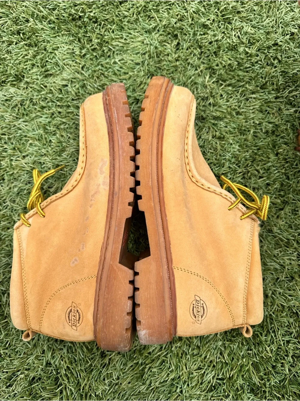 Dickies Mens Tan Work-Style Moc Toe Boots